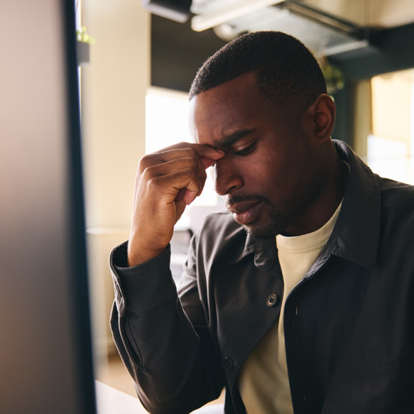 Employee suffering from mental health problems working in a Lincoln business