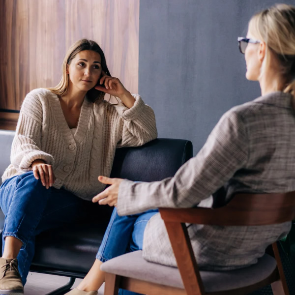 Client taking part in a low cost counselling session with a Counsellor in our Lincoln office